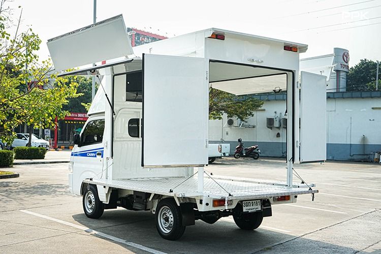 Suzuki Carry 2022 1.5 Pickup เบนซิน ไม่ติดแก๊ส เกียร์ธรรมดา ขาว รูปที่ 4