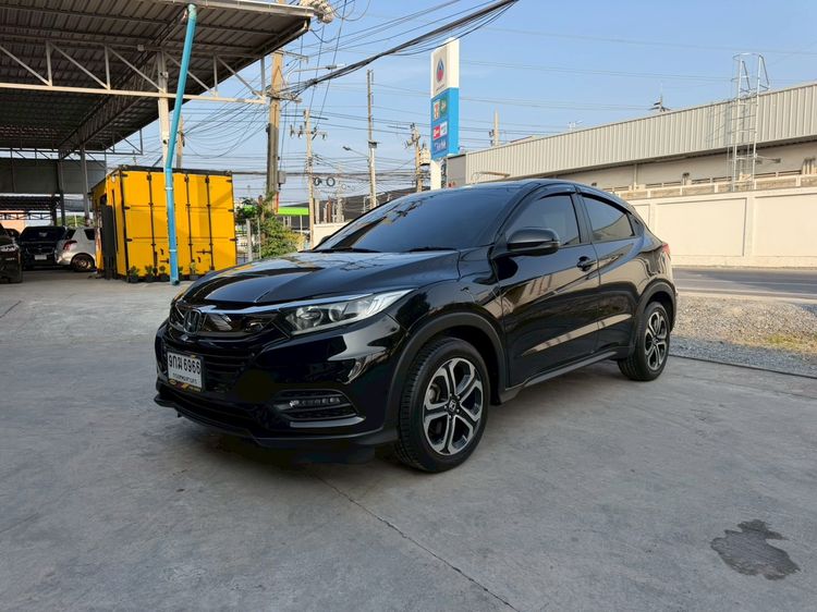 Honda HR-V 2019 1.8 E Sedan เบนซิน ไม่ติดแก๊ส เกียร์อัตโนมัติ ดำ รูปที่ 2