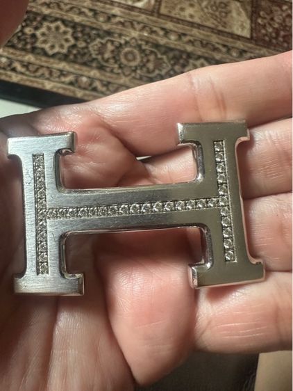 หัวเข็มขัดทองคำ ฝังเพชรแท้ หนักกะรัตกว่า  รูปที่ 4