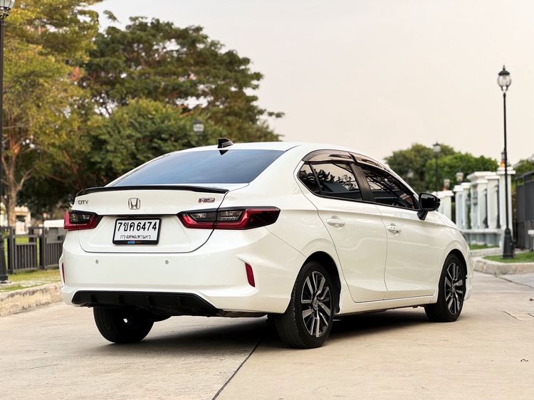 Honda City 2020 1.0 RS Sedan เบนซิน ไม่ติดแก๊ส เกียร์อัตโนมัติ ขาว รูปที่ 4