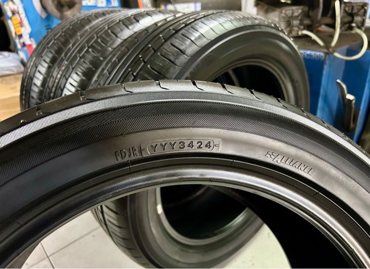 AL30 ยางมือสองญี่ปุ่น 225 50 17 ปี24 ครบชุด รูปที่ 6