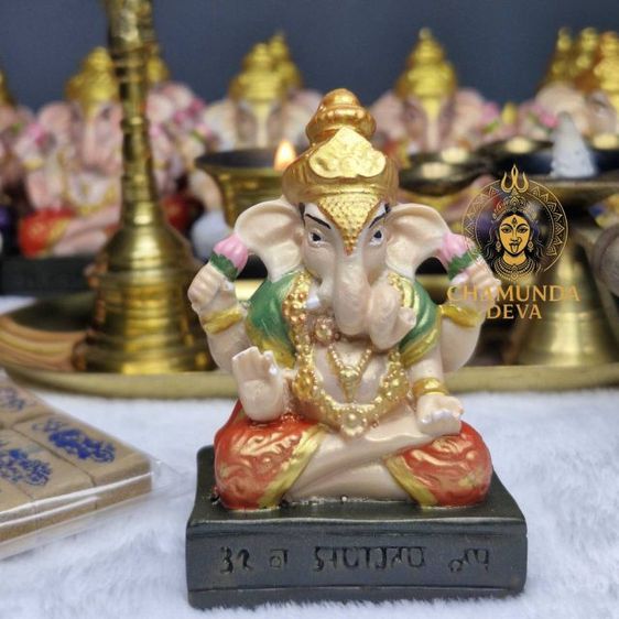 พระพิฆเนศ 3นิ้ว ปางดั๊กดูเศรษฐ รูปที่ 6