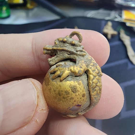 จี้แก้วมังกร เนื้อชินทอง กรุลําพูน ส่งฟรีทั่วประเทศ รูปที่ 4