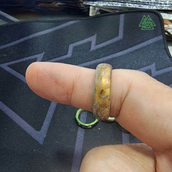 แหวนเหล็กไหลสายรุ้ง กรุลําพูน ส่งฟรีทั่วประเทศ รูปที่ 2