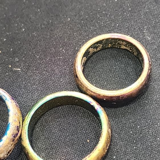 แหวนเหล็กไหลสายรุ้ง กรุลําพูน ส่งฟรีทั่วประเทศ รูปที่ 12