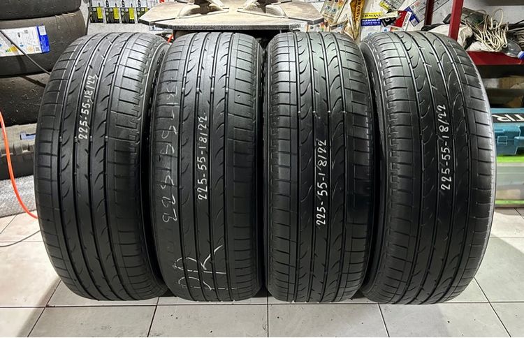 BRIDGESTONE 225 55 18 มือสองญี่ปุ่น