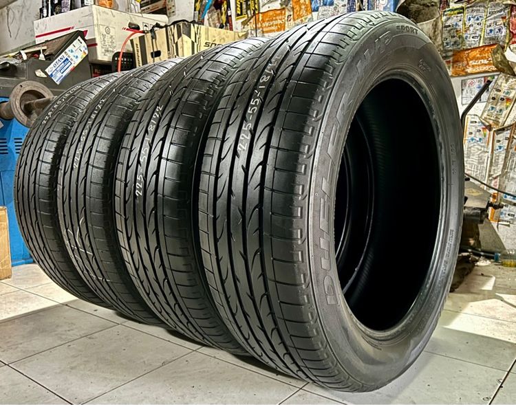 BRIDGESTONE 225 55 18 มือสองญี่ปุ่น รูปที่ 2