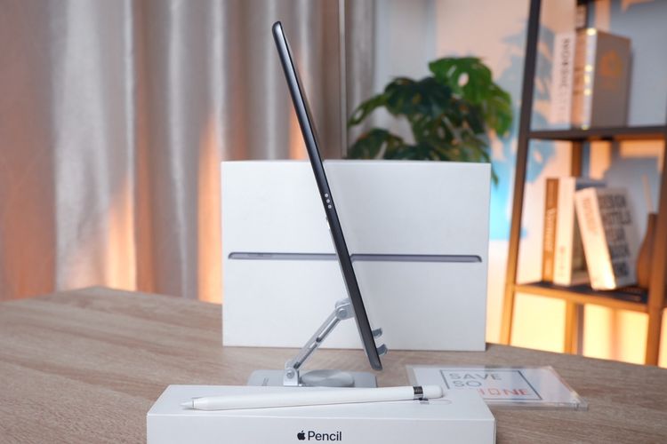 iPad Gen 9 Wi-Fi 256GB + Apple Pencil 1 สี Space Gray เครื่องสวย ราคาเพียง 6,990.- มีประกันร้าน 60 วัน  รูปที่ 4