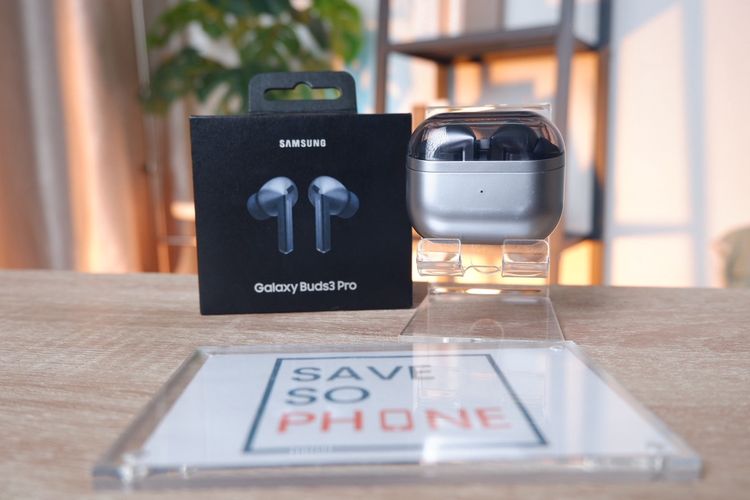 อื่นๆ Galaxy Buds 3 Pro สี Silver เครื่องสวยใช้งานน้อย ราคาเพียง 3,590.- มีประกันร้าน 60 วัน