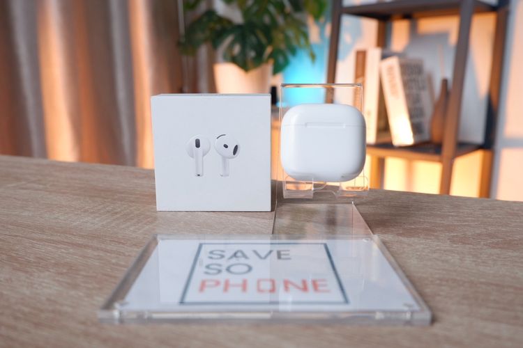 Airpods 4 สี White เครื่องสวยใช้งานน้อย ราคาเพียง 3,900.- มีประกันร้าน 60 วัน รูปที่ 2