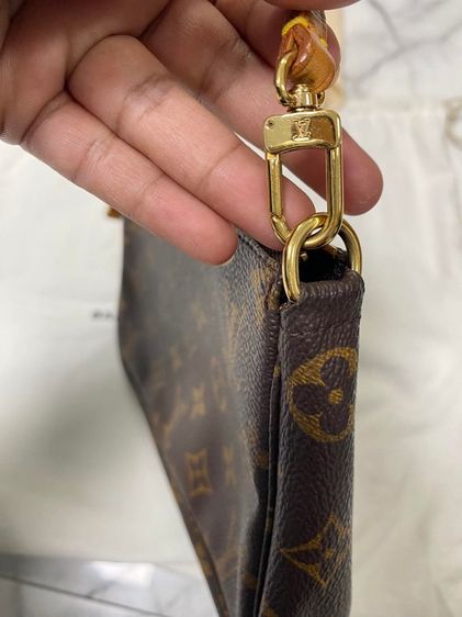 Louis Vuitton Pochette Accessoires Monogram (รุ่นหนังสั้น ปี 1999) รูปที่ 7