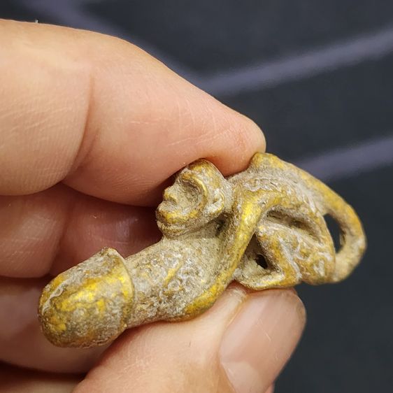 ลิงขี่ปลัดขิกเนื้อชินทอง กรุลําพูน ส่งฟรีทั่วไทย รูปที่ 7