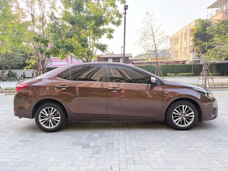 Toyota Altis 2015 1.6 G Sedan เบนซิน ไม่ติดแก๊ส เกียร์อัตโนมัติ น้ำตาล รูปที่ 4