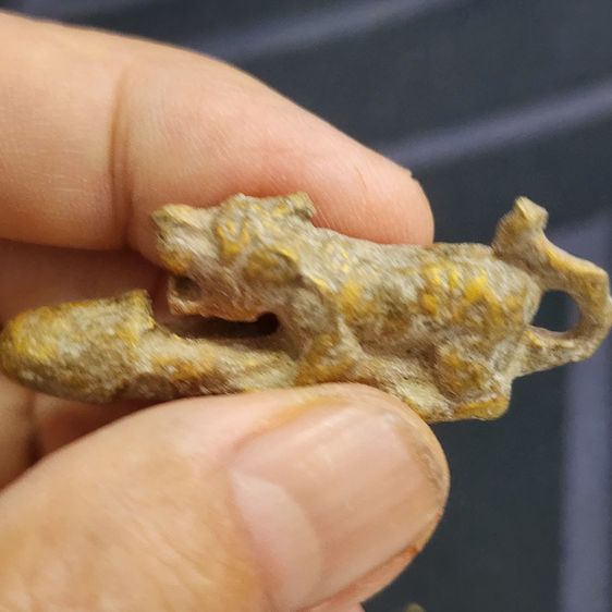 เสือขี่ปลัดขิกเนื้อชินทอง กรุลําพูน ส่งฟรีทั่วไทย รูปที่ 6