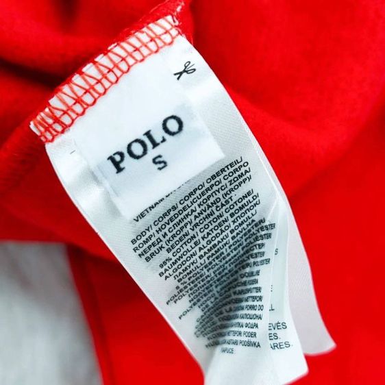 Polo Ralph Lauren สเวสเตอร์ฮู้ด 💯💯 งานปักลายน้องหมี  รูปที่ 2
