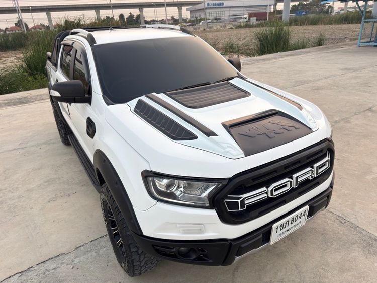 Ford Ranger 2021 2.2 XLT Pickup ดีเซล ไม่ติดแก๊ส เกียร์อัตโนมัติ ขาว รูปที่ 3