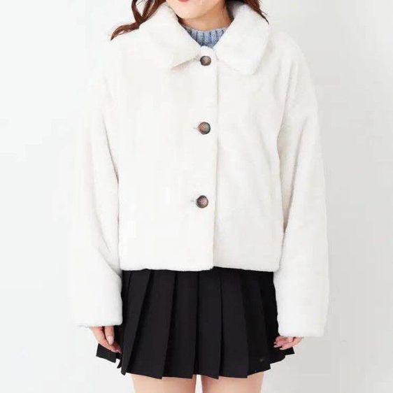 Zara Teddy แท้ 💯💯 ✨ แจ็คเก็ตขนนุ่ม ทรง Teddy  ทรงคล้ายๆนางแบบใส่ ตัวสั้น ด้านในบุขน ✨น่ารักมากกกก ใส่ใส่อุ่น อากาศติดลบต้นๆได้เลยค่ะ ผ้าหนานุ่มฟูๆ ใครชอบลุคชิคๆ หวานๆ น่ารักๆ ต้องจัดค่ะ 
 รูปที่ 4