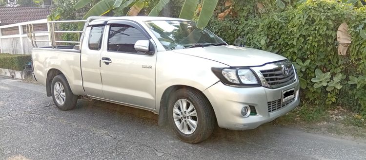 Toyota Hilux Vigo 2012 2.7 Smart Cab J Pickup เบนซิน NGV เกียร์ธรรมดา เทา รูปที่ 2