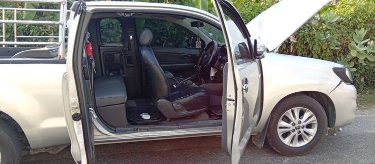 Toyota Hilux Vigo 2012 2.7 Smart Cab J Pickup เบนซิน NGV เกียร์ธรรมดา เทา รูปที่ 3