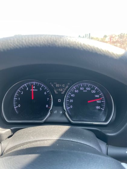 Nissan Almera 2015 1.2 VL Sedan เบนซิน ไม่ติดแก๊ส เกียร์อัตโนมัติ ดำ รูปที่ 3