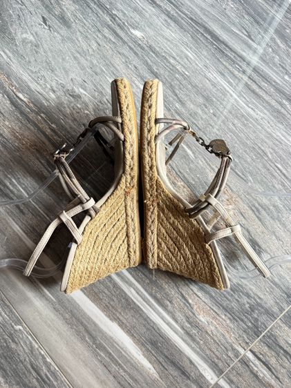 Burberry Wedge Heels - รองเท้าแบรนด์เนมมือสอง รูปที่ 7