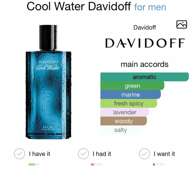 น้ำหอมแท้ Davidoff Cool Water for Men 125 ml (งานกล่อง)  รูปที่ 2