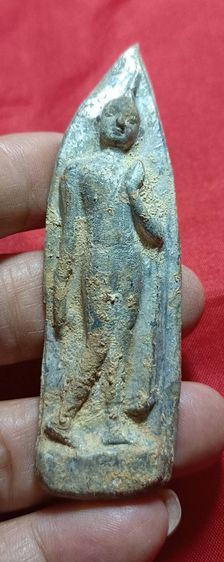พระลีลา​ถ้ำหีบ​ เนื้อ​ชิน​เงิน​ กรุ​วัด​ถ้ำหีบ​ สุโขทัย​