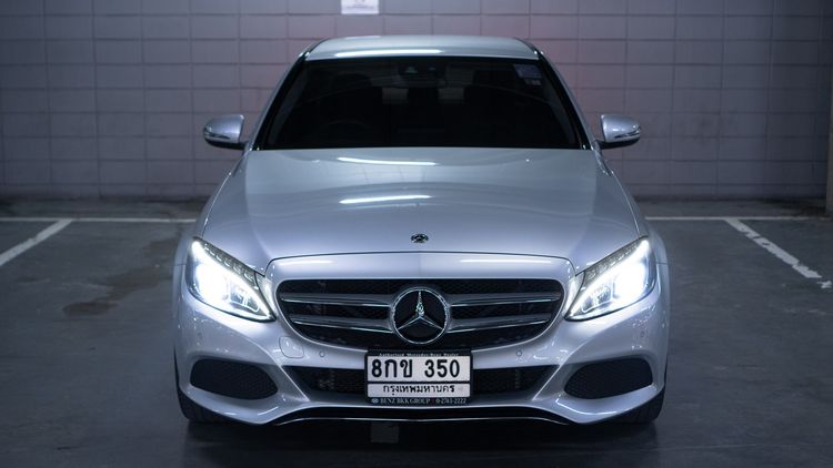 Mercedes-Benz C-Class 2018 C350 Sedan ปลั๊กอินไฮบริด (PHEV) ไม่ติดแก๊ส เกียร์อัตโนมัติ บรอนซ์เงิน รูปที่ 2