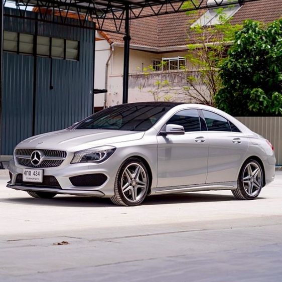 Mercedes-Benz CLA-Class 2015 CLA250 AMG Sedan เบนซิน ไม่ติดแก๊ส เกียร์อัตโนมัติ เทา รูปที่ 3
