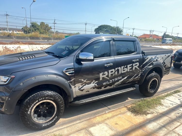 Ford Ranger 2018 2.0 Hi-Rider XLT ดีเซล เกียร์อัตโนมัติ เทา รูปที่ 3