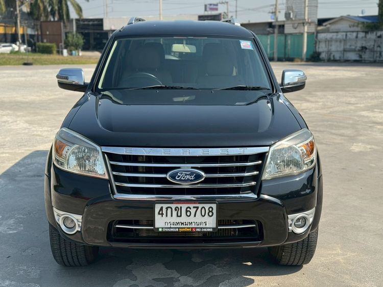 Ford Everest 2011 2.5 LTD TDCI Utility-car ดีเซล ไม่ติดแก๊ส เกียร์อัตโนมัติ ดำ รูปที่ 3
