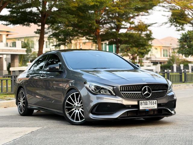 Mercedes-Benz CLA-Class 2019 CLA250 AMG Sedan เบนซิน ไม่ติดแก๊ส เกียร์อัตโนมัติ เทา รูปที่ 3