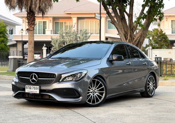 Mercedes-Benz CLA-Class 2019 CLA250 AMG Sedan เบนซิน ไม่ติดแก๊ส เกียร์อัตโนมัติ เทา รูปที่ 4