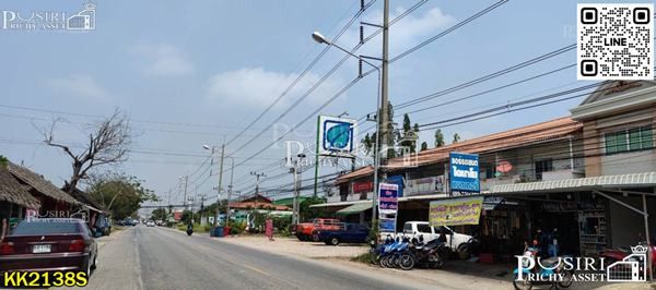 ขายที่ 18 ไร่ ติดถนนเส้นวัดคลองตัน ที่สวยสี่เหลี่ยมสวย หน้ากว้างติดถนนถึง 100 เมตร ด้านหลังติดคลอง บรรยากาศดี - KK2138S รูปที่ 4