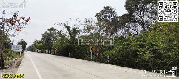 ขายที่ 18 ไร่ ติดถนนเส้นวัดคลองตัน ที่สวยสี่เหลี่ยมสวย หน้ากว้างติดถนนถึง 100 เมตร ด้านหลังติดคลอง บรรยากาศดี - KK2138S รูปที่ 3