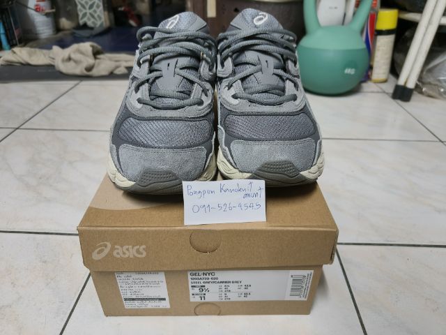 ขาย Asics Gel-NYC สี Stell Gray 9.5us 275cm รูปที่ 3