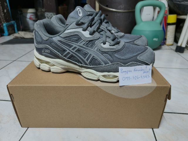อื่นๆ ผ้าใบ รองเท้าผ้าใบ UK 9 | EU 43 1/3 | US 9.5 ขาย Asics Gel-NYC สี Stell Gray 9.5us 275cm
