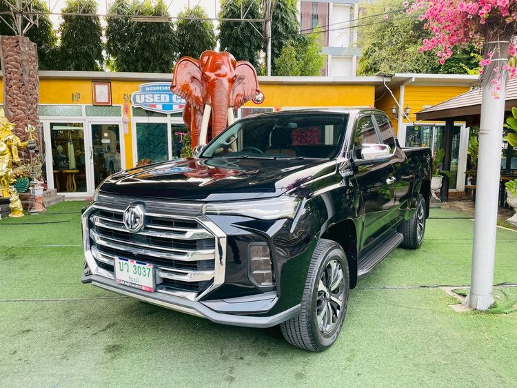 MG Extender 2025 2.0 Grand X Pickup ดีเซล ไม่ติดแก๊ส เกียร์ธรรมดา ดำ รูปที่ 3