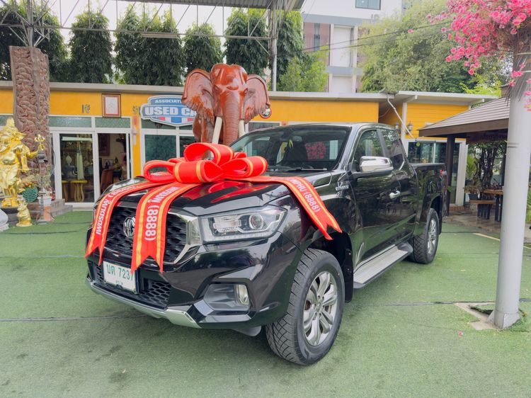 MG Extender 2022 2.0 Grand X Pickup ดีเซล ไม่ติดแก๊ส เกียร์ธรรมดา ดำ รูปที่ 3