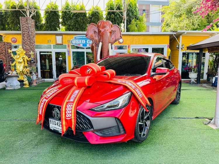 MG MG5 2025 1.5 X Sedan เบนซิน ไม่ติดแก๊ส เกียร์อัตโนมัติ แดง รูปที่ 3