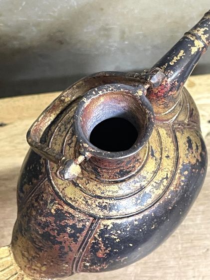 กาน้ำชา นก ทองเหลือง สะสมA2 รูปที่ 8