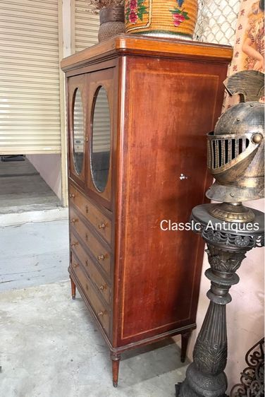 ตู้ ลิ้นชักยุโรป เก่าโบราณสะสม รูปที่ 14