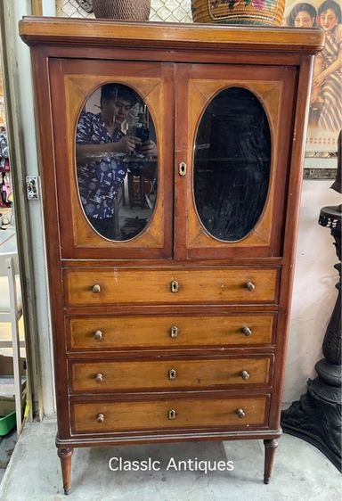 ตู้ ลิ้นชักยุโรป เก่าโบราณสะสม รูปที่ 7