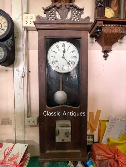 นาฬิกา ตอกบัตร รัตนมาลา โบราณ เก่าสะสม