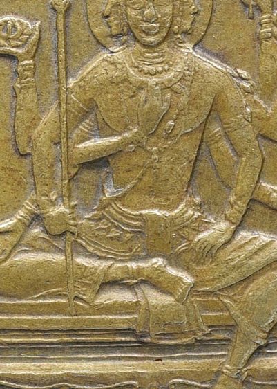 เหรียญจักรเพชร วัดดอนยานนาวา รุ่นแรก ปี 08 เนื้อฝาบาตร รูปที่ 7