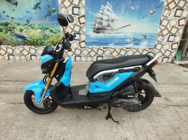 🛵ยังไงก็ขาย ZOOMER-X ปี 58 เครื่องดี สีสวย สตาร์ทมือ เล่มชุดโอนครบ+เปลี่ยนถ่ายน้ำมันเครื่องฟรี ส่งฟรี30 ก.ม รูปที่ 2