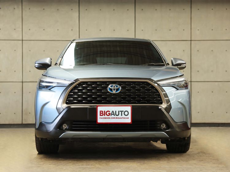 Toyota Corolla Cross 2020 1.8 Hybrid Premium Utility-car ไฮบริด ไม่ติดแก๊ส เกียร์อัตโนมัติ เทา รูปที่ 3