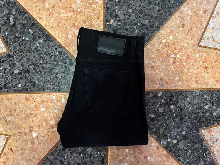 📌UNIQLO👖 S001 -Super black เอว31-32 รูปที่ 3