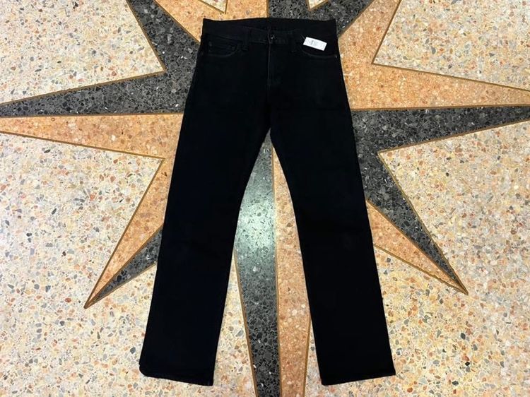 📌UNIQLO👖 S001 -Super black เอว31-32