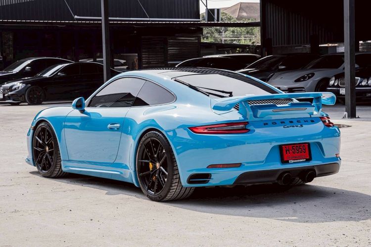 Porsche Carrera 2017 รุ่นย่อยอื่นๆ Sedan เบนซิน ไม่ติดแก๊ส เกียร์อัตโนมัติ ฟ้า รูปที่ 4